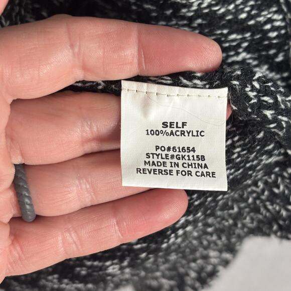 Timing Duster Cardigan Sweater Medium Marled Long Pockets Lounge Comfy Cozy - Picture 8 of 12